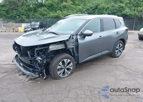 2023 Nissan Rogue Sv Intelligent Awd из США, поврежденный, VIN 5N1BT3BBXPC881746